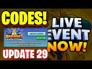 *NEW* ALL WORKING UPDATE 29 CODES FOR BRAINROT EVOLUTION IN 2025! ROBLOX BRAINROT EVOLUTION CODES