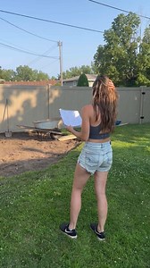 32K views · 69 reactions | New project loading… watch till the end to see the inspiration and what I’m going for! #diylandscaping #landscapingideas #raisedgarden #concretegarden #concreteblocks | Welcome to the Woods | Facebook