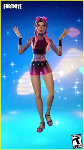 Fortnite BIBBIDIBA Emote Beach Jules Skin Thicc 🍑😜😍