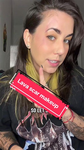 Create Stunning Lava Scar Makeup Inspired by LOTR