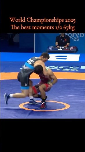 World championships 2025 1/2 67 kg the best moments #wrestling #боротьба #борьба