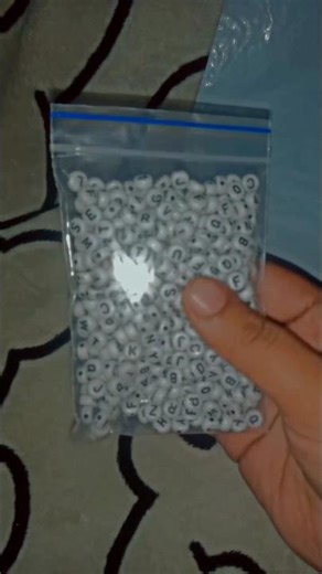 Unboxing alphabet beads | Daraz Finds under 600 | alphabet beads
