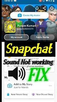 Snapchat sound not working | Snapchat me sound nahi aa raha hai | Snapchat voice problem #shorts