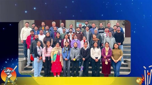 Central Library, IITD Teams Cricket Match Reel (Credit: Ankit, Library Intern) | Nabi Hasan