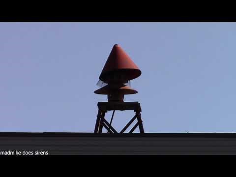 HOR Siro-Drone Toledo, Ohio 10/2/2020 Tornado siren test