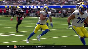 Tyler Higbee takes screen pass for 19-yard ride