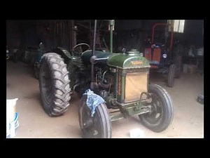 Fordson Standard N start and first drive.
