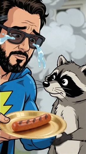 Gaago-Man legendary BBQ #cartoon #comedy #trendingshorts