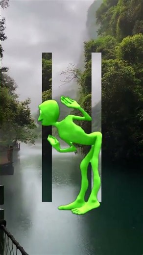 2.2 Green Alien Dance Challenge