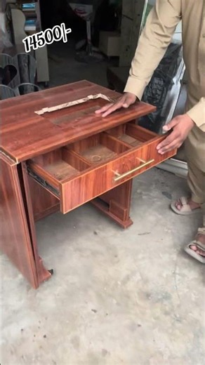 New Modern Sewing Machine Table plus Presstable #newmodern #sewing #furniture #wooddesigner #viral