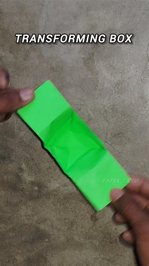 HOW TO MAKE ORIGAMI TRANSFORMING BOX WOTH EASY CRAFT | DIY COOL ORIGAMI BOX FOR PAPERCRAFT EASY