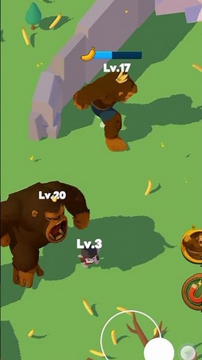 “Monkey Evolution — Lv.1 to Lv.100 Ape!”