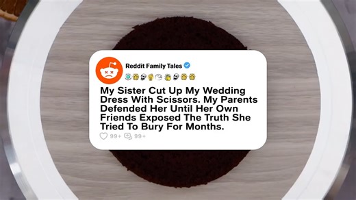 1.9K views · 26 reactions | My Sister Cut Up My Wedding Dress With Scissors #redditstories #shareyourstory #redditcommunity #realpeoplerealstories #reddittales #redditadventures #redditinsights #redditexperiences | Reddit Stories | Facebook