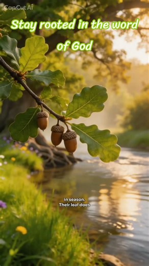 What happens when your life stays rooted in God’s Word?Psalm 1 #faithfirst #resilientfaith #faith
