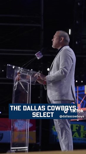 Smith's name on the big stage 🌟 📺: #NFLDraft on NFLN/ESPN/ABC #dallascowboys #nfl #draft #AnthonySmith