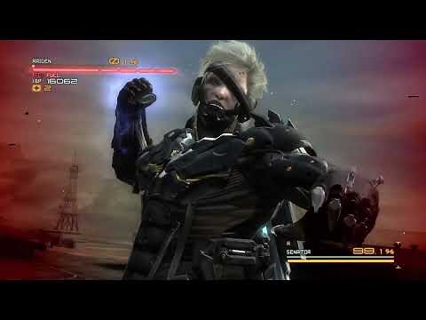 Raiden punching Armstrong