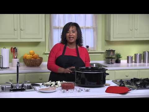 Slow Cooker Chicken Parmesan with Eggplant and Angel Hair Pasta