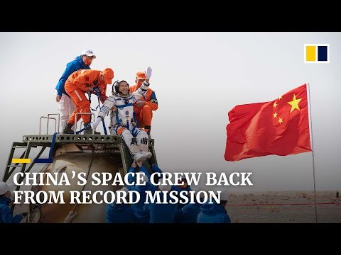 Shenzhou 13 astronauts return to Earth after 6 months on China’s longest space mission yet