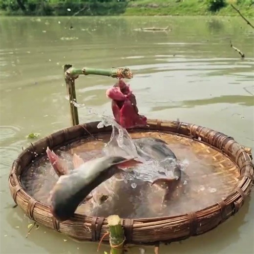 Mind Blowing Trap Technique Used For Catching Fish