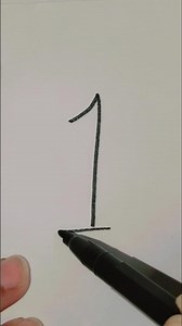 Easy drawing with numbers | simple drawing ideas for beginners #shorts