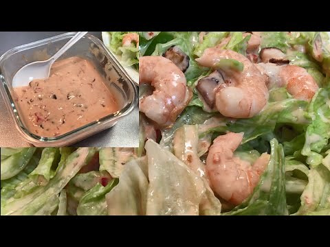 HOW TO MAKE THOUSAND ISLAND DRESSING (YUMMY DRESSING). サウザンアイランドドレッシングの作り方