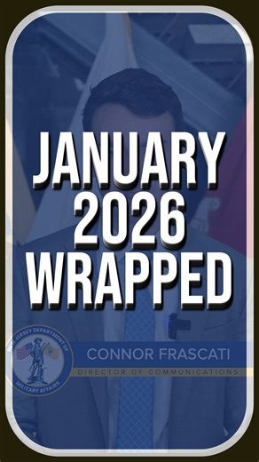 The New Jersey Department of Military Affairs January 2026. Presented by Connor Frascati, Director of Communications. Video edited by SSG Michael Schwenk, Public Affairs Specialist. | The New Jersey National Guard
