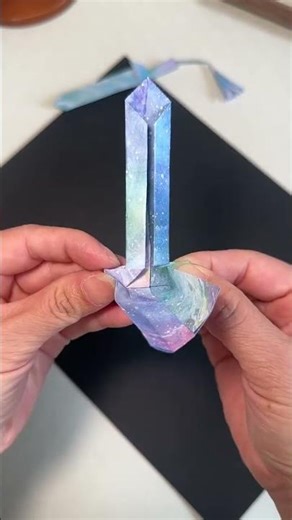 Mini sword Detailed tutorial on how to DIY a sword at a glance Parent-child crafts Origami tutor