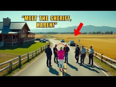 I Bought and Restored My Grandpa's Ranch House Outside HOA —Karen Call 911,Froze at My Sheriff Badge