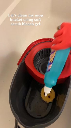 Mop bucket clean! How often do yall clean your mop buckets？ #cleantok... | Clifford Howard | Facebook