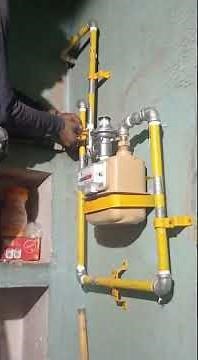 METER INSTALLATION GAS PIPELINE WORK PNG WORK. GAS PIPELINE METER INSTALLATION WORK