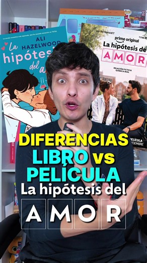 Algunas diferencias entre el libro y la película de #LaHipotesisDelAmor 🔬💓 #TheLoveHypothesis #LiliReinhart #BookTok #DobleDeEntretenimiento