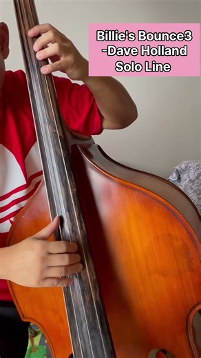 [Billie's Bounce 3] Dave Holland Bass Solo Line Transcription #basstranscription #jazzbass #jazz