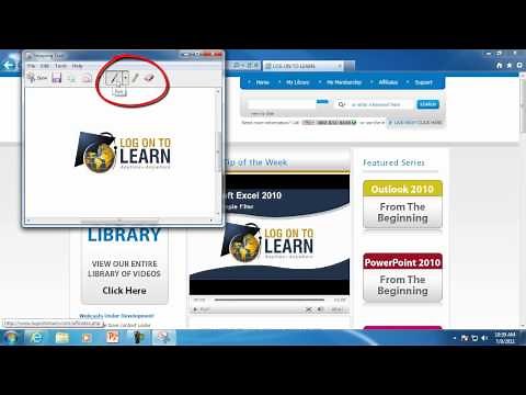 Windows 7 Snipping tool for Screen Capture