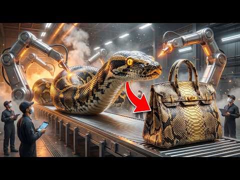 Inside the Modern Snake Factory The Incredible Processing System You’ve Never Seen