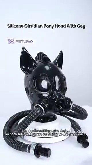 🐴🖤 New Silicone Obsidian Pony Hood With Gag!Inspired by:Athos CT✨ Product details showcase is here — take a closer look!📅 Launching tomorrow — don’t miss it! 🔥