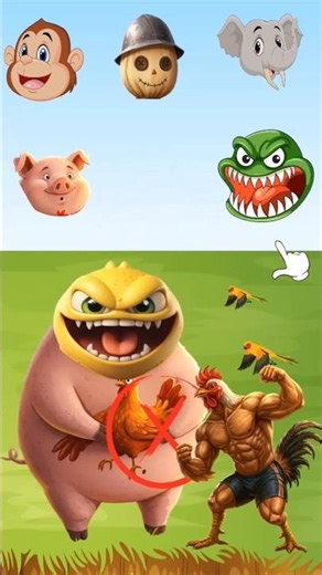 guess the real face of piggy #shorts #animation #roblox