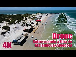 Drone - Ilha de Algodoal Maiandeua 4k
