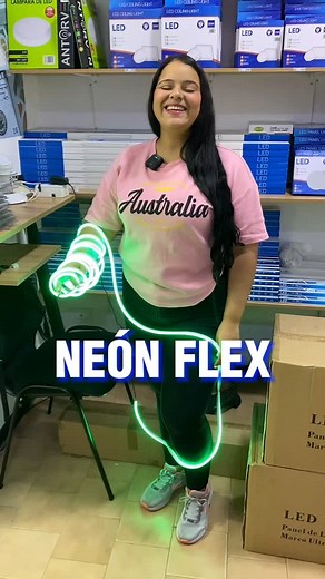 Las cintas LED neón flexibles que todos buscan � Vienen en una cómoda presentación de rollos de 5 metros y de 12 voltios! � Colores vibrantes, flexibilidad increíble y fácil instalación para transformar cualquier ambiente en segundos. Perfectas para crear ambientes únicos, destacar detalles o darle un toque moderno a tu hogar o negocio. ������� ¡Ilumina tu creatividad sin límites con la mejor variedad de colores que imagines! ¿Listo para brillar?� �Nos ubicamos en Caracas, Av. Urdaneta, Edif Cen