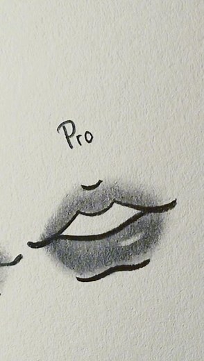 How to draw lips step by step for beginners #drawing #stepbystep #quickdrawing #drawwithme