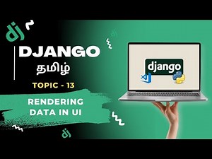 Rendering Data in UI in Tamil #django