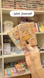Capybara Themed Mini Blank Journals Details: - Design Options: 4 - Size: 80X110 mm - CODE: IN- 067 - Price: 220 Tk | The Journal Anatomy