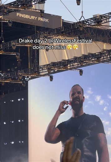 Drake Delivers Unforgettable Performance at Wireless Festival