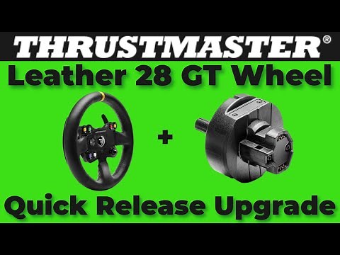 Thrustmaster Quick Release Upgrade Install on a 28GT Wheel