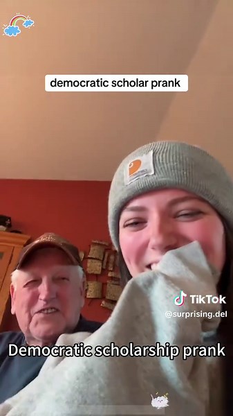 Democratic scholarship prank#papaw #Republican #pranks #scholarshipprank #grandma