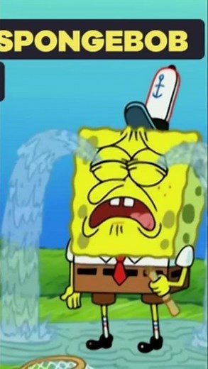 SpongeBob SquarePants Crying