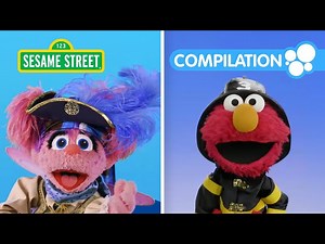 Sesame Street: Play Dress Up with Elmo & Friends! | 1 HOUR Compilation - Videos For Kids