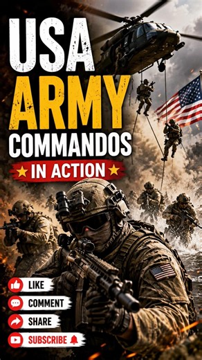 USA Army Commandos in Action #USAArmy #ArmyCommandos #SpecialForces #USMilitar #MilitaryLife