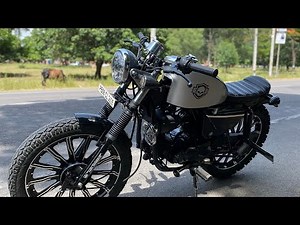 Hero splendor modification done by us ❤️‍🔥 / Harley looks / custom motorcycle in Punjab