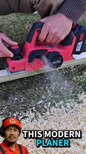 Master the Electric Planer: Achieve a Perfect Finish in Seconds #tools #woodworking