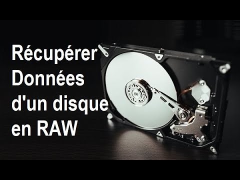 Récupérer les données d’un disque RAW, le formater et le convertir en NTFS
